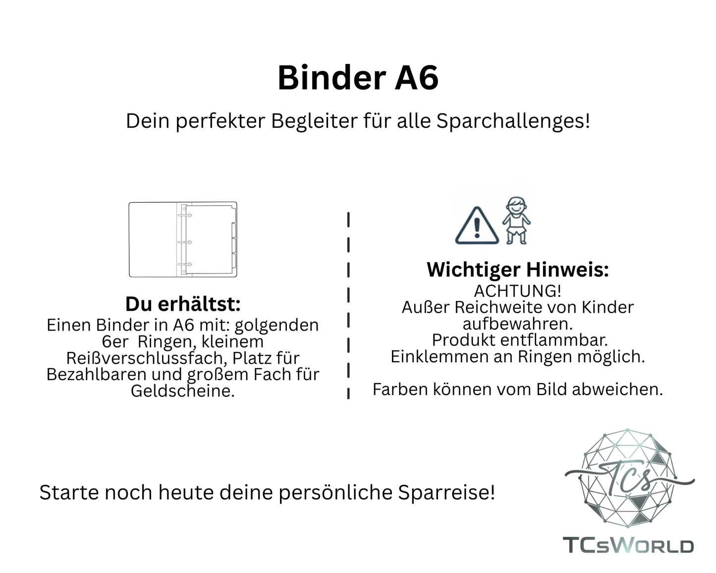 Delux-Binder A6