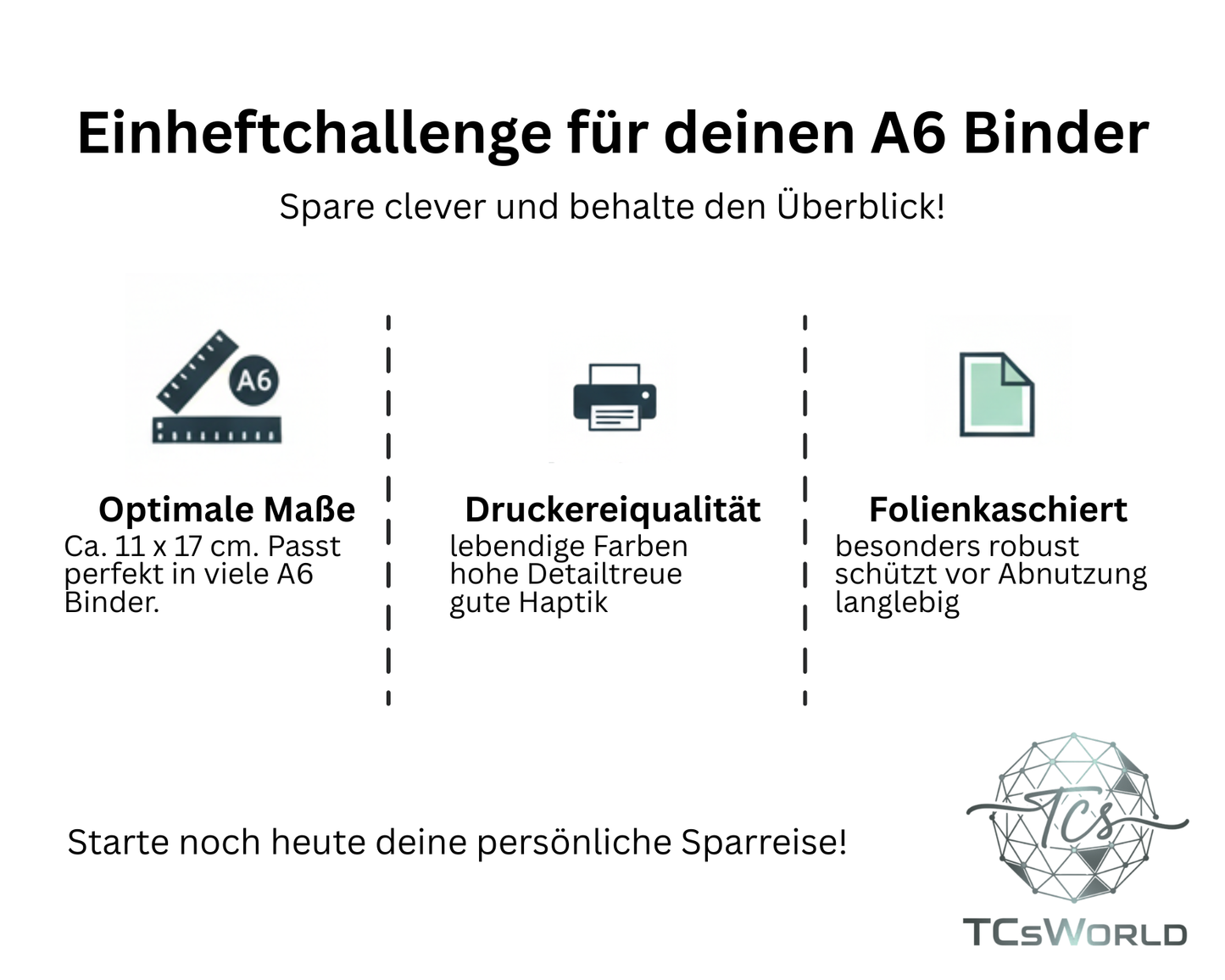 Spuck Schnecken - A6 matt foliert - Einheftchallenge