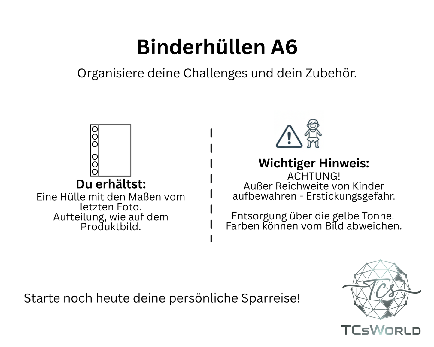 Challengehülle A6 - Minis