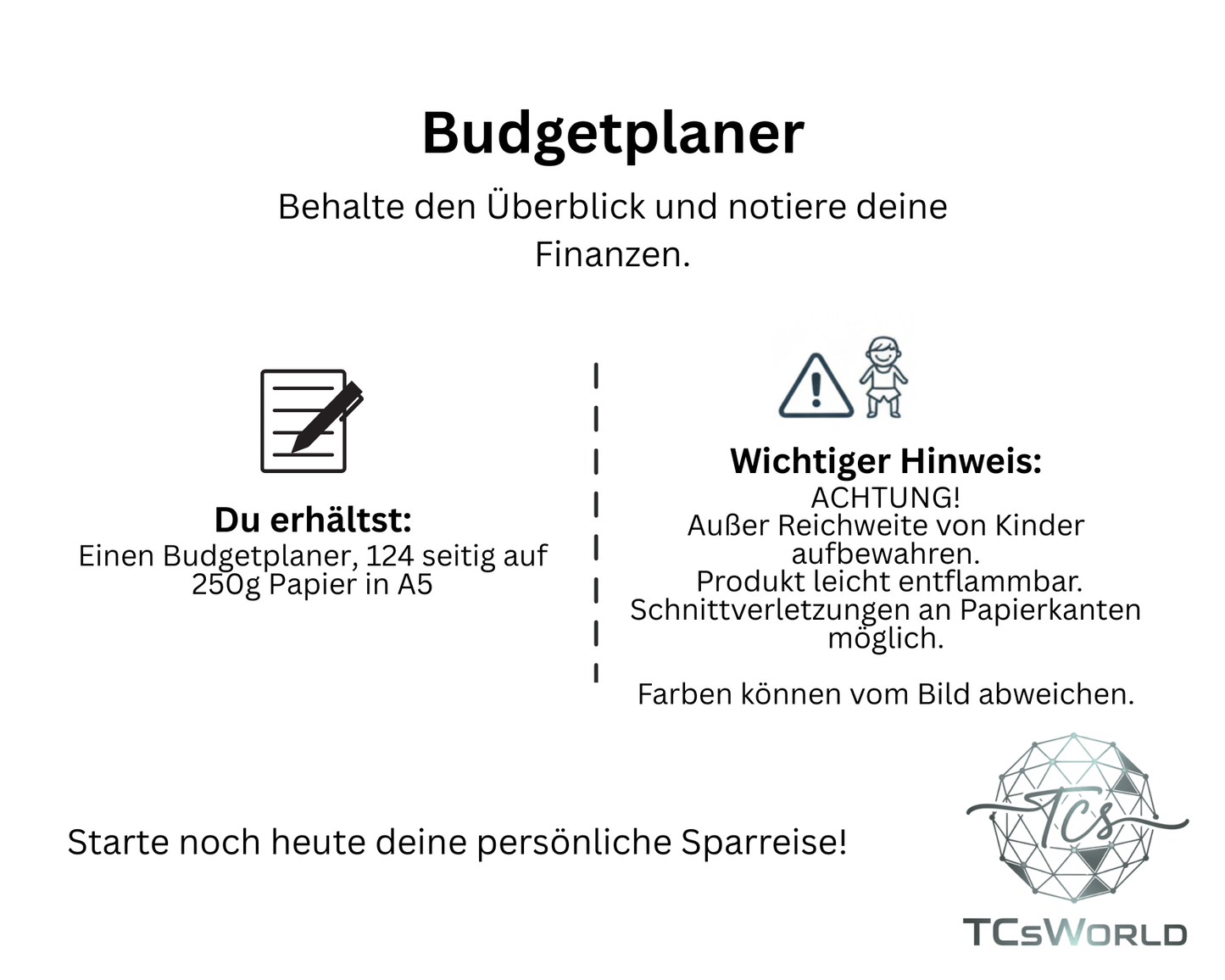 Budgetplaner A5