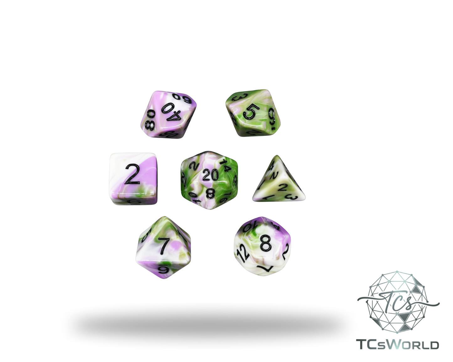 7 - teiliges Würfelset