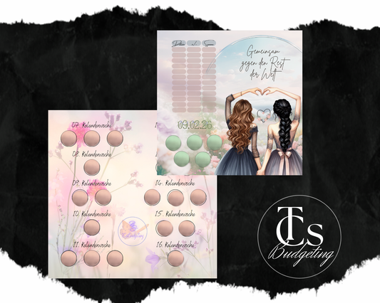 Teamchallenge Gemeinsam gegen den Rest der Welt - A6 - 2er Klappkarte