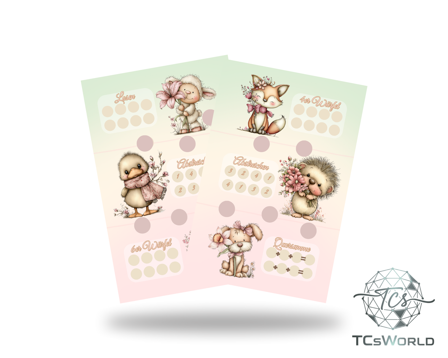 Lovely Spring - A6 matt foliert - Einheftchallenge