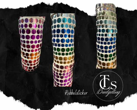 Rubbelsticker-Rollen 12 und 16 mm