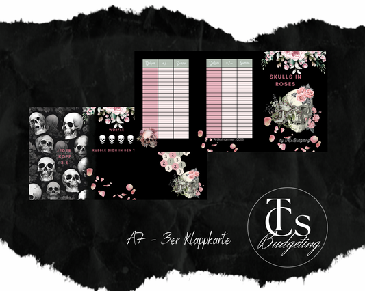 Skull in Roses - A7