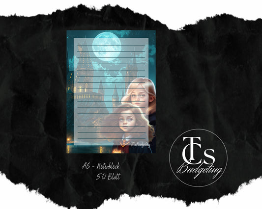 Das magische Schloss - A6 Notizblock - 282