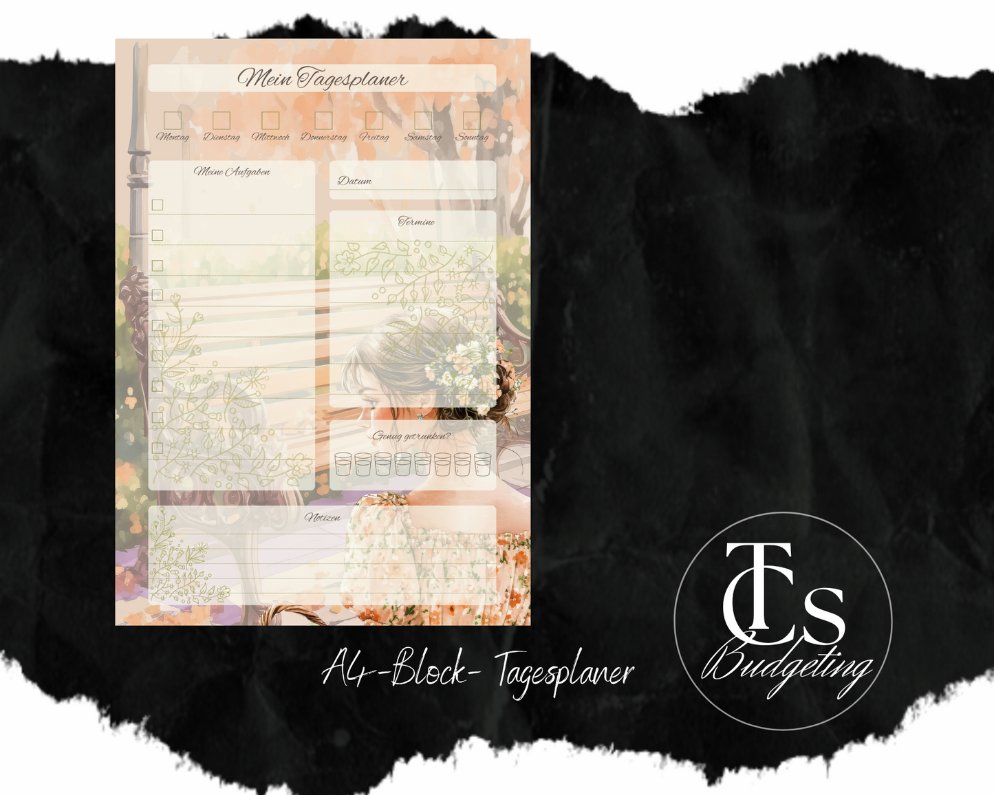 Blumenmädchen - Set - Challenge und Blöcke