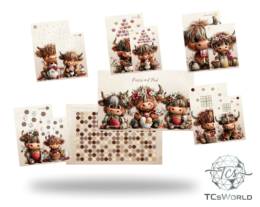 Nasch mit Muh - A6 matt foliert - Sparset