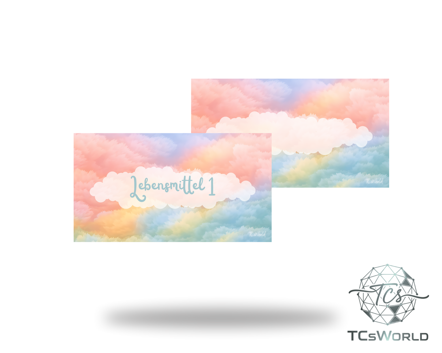 Pastell Deckblätter - Bundle oder einzeln