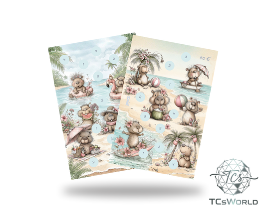 Capys Sommerurlaub - A6 matt foliert - Einheftchallenge
