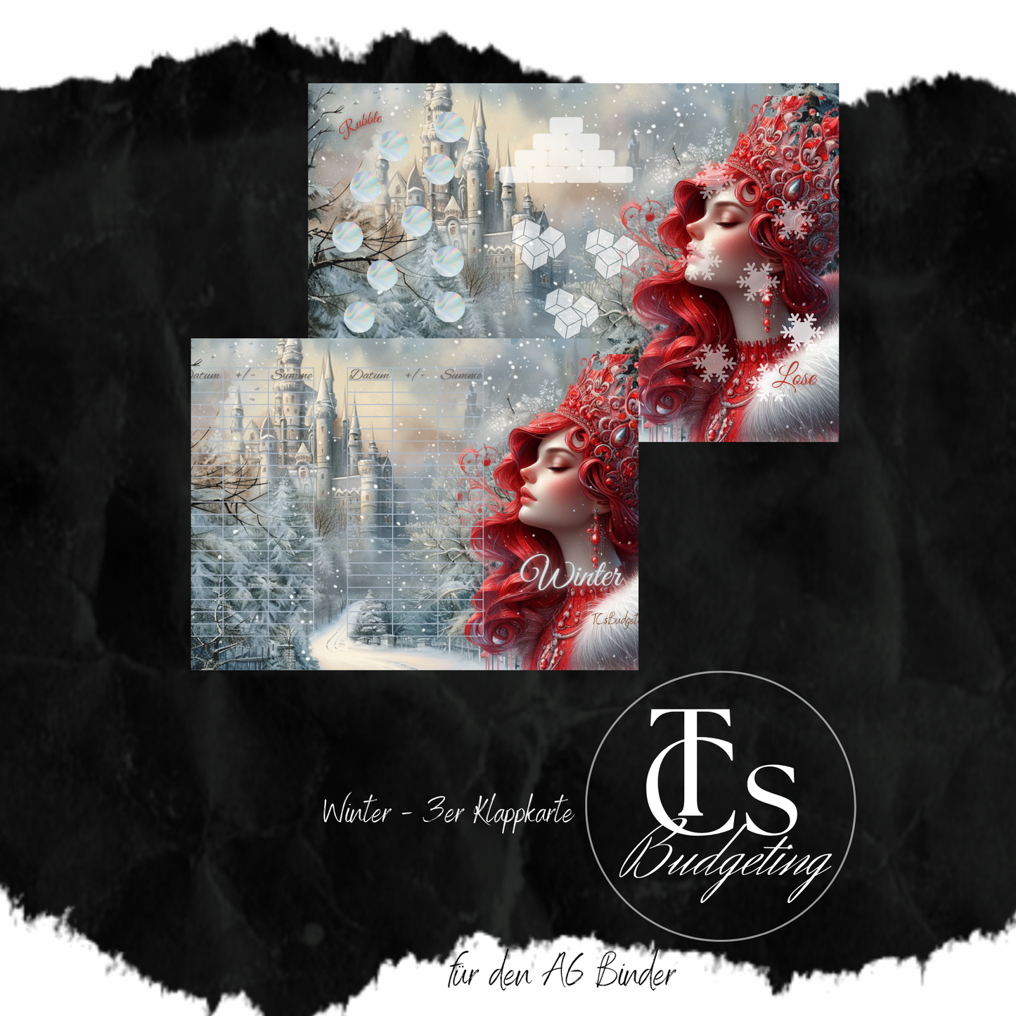 Winter - 3er Klappkarte - 226