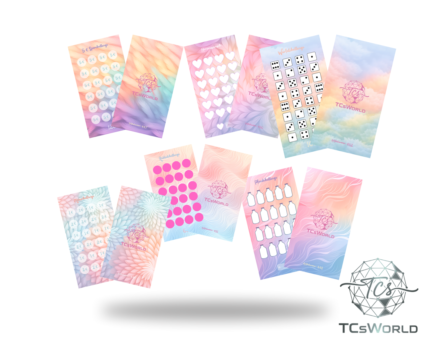 Pastell Challenges - Bundle oder einzeln