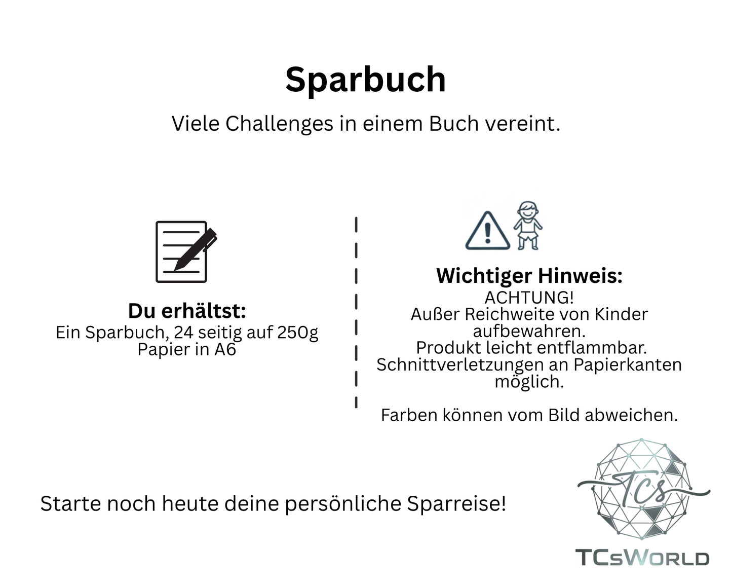 Lauf mit mir durchs Jahr - A6 Sparbuch - by BudgetSanni