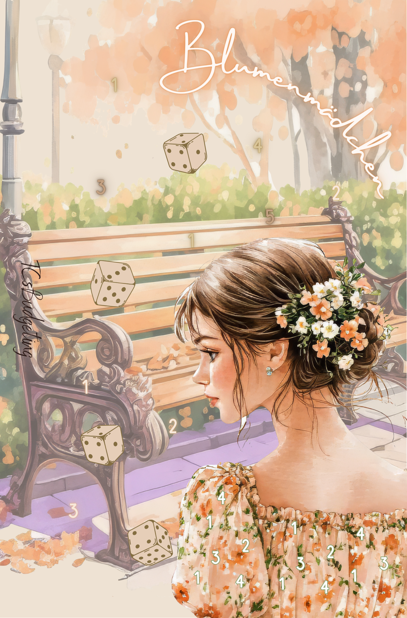 Blumenmädchen - Set - Challenge und Blöcke