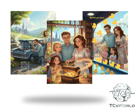 Notgroschen - Sparbuch - A6