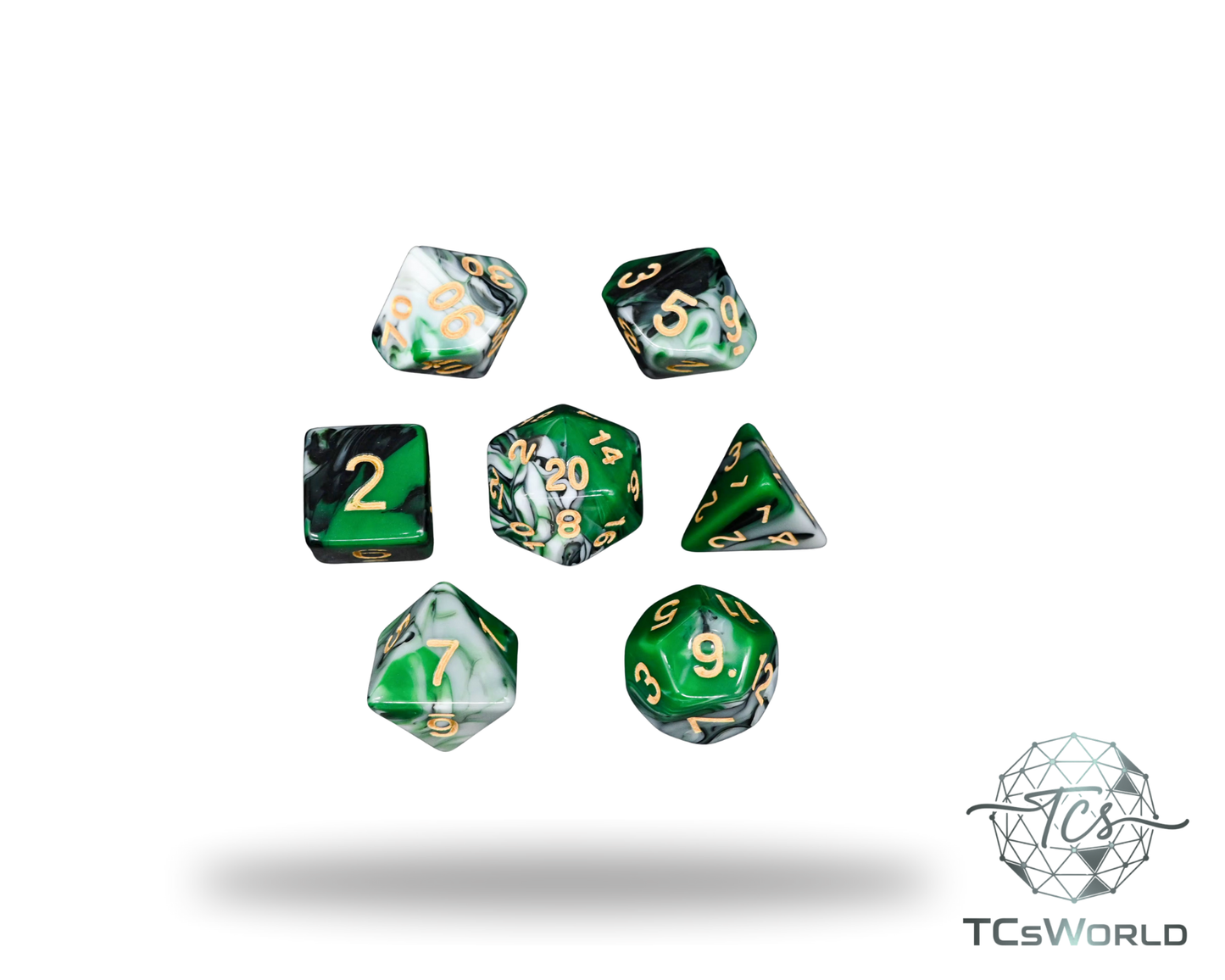 7 - teiliges Würfelset