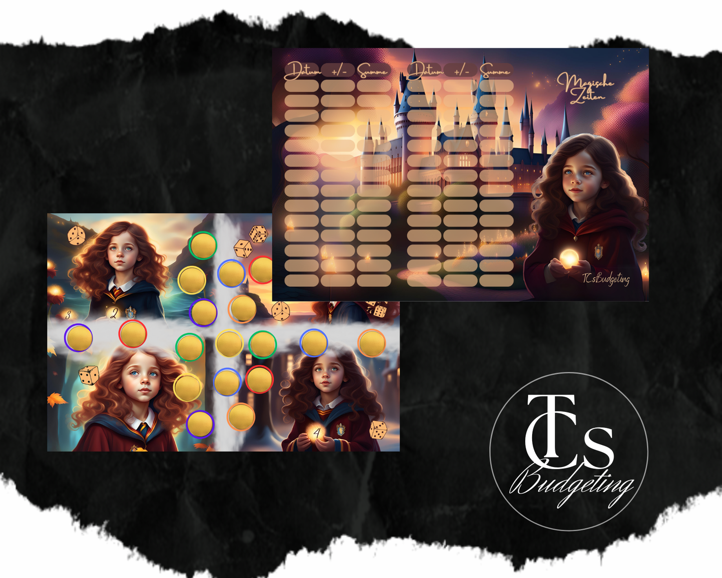 Magische Zeiten- A6 - 3er Klappkarte