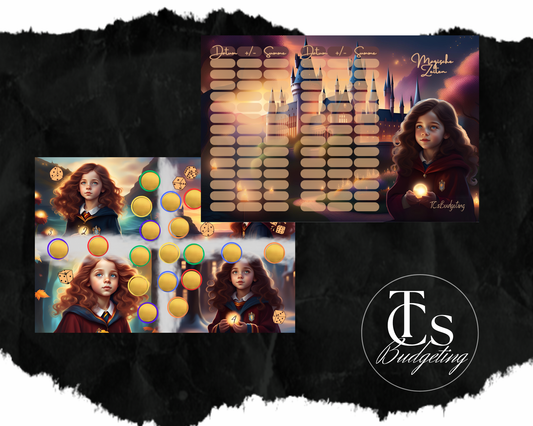 Magische Zeiten- A6 - 3er Klappkarte