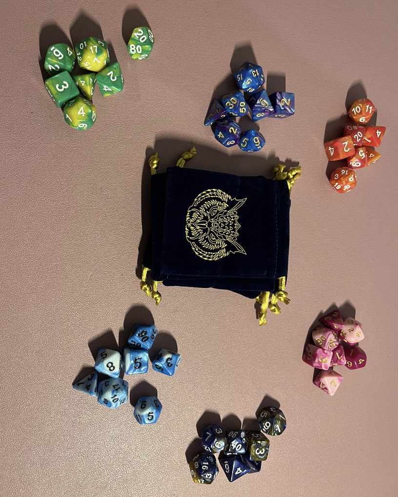 8 - teiliges Würfelset