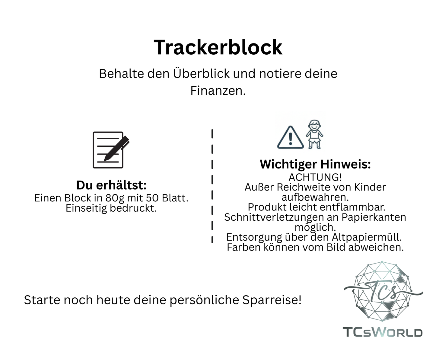 Trackerblock A6