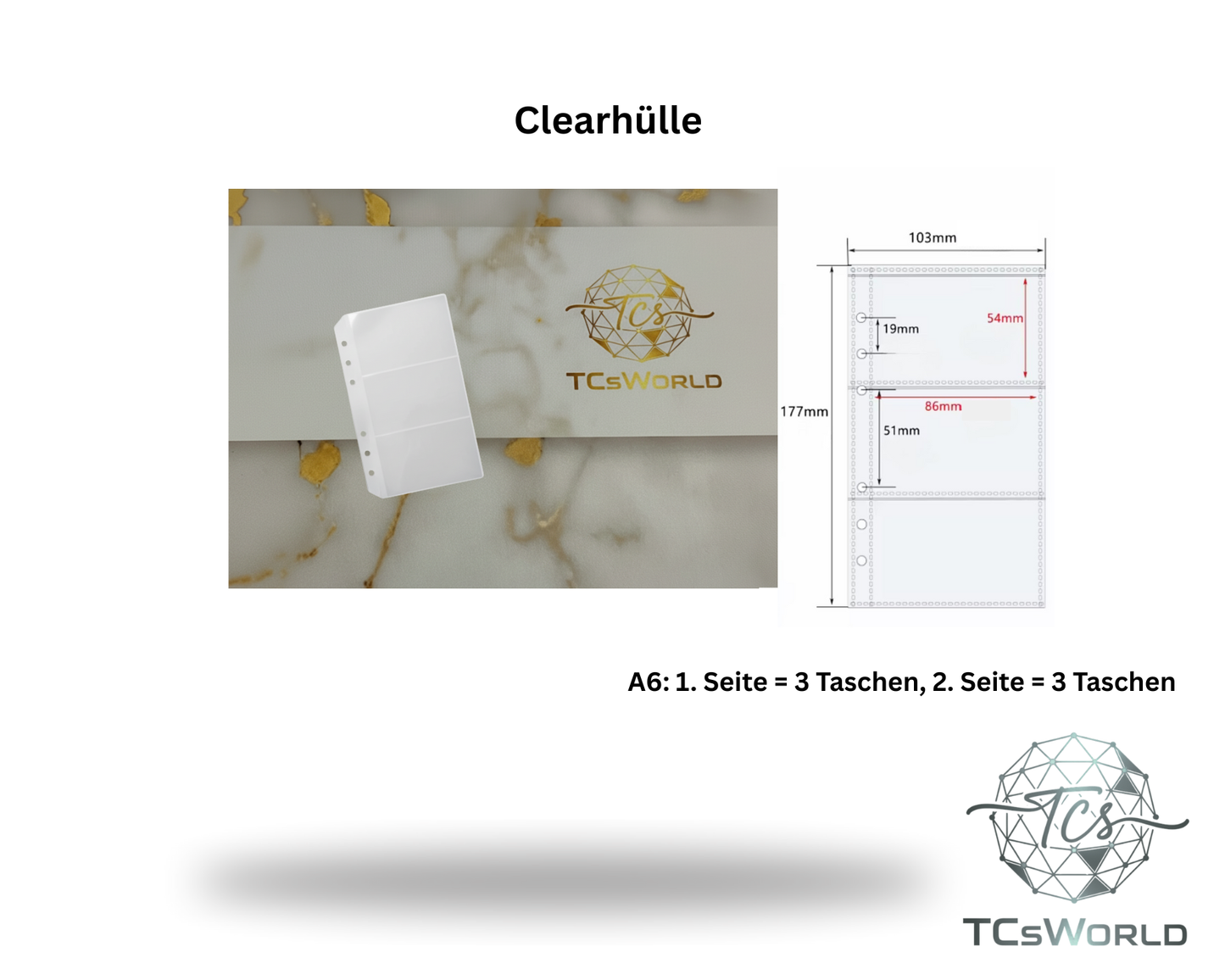 Challengehülle A6 - Minis