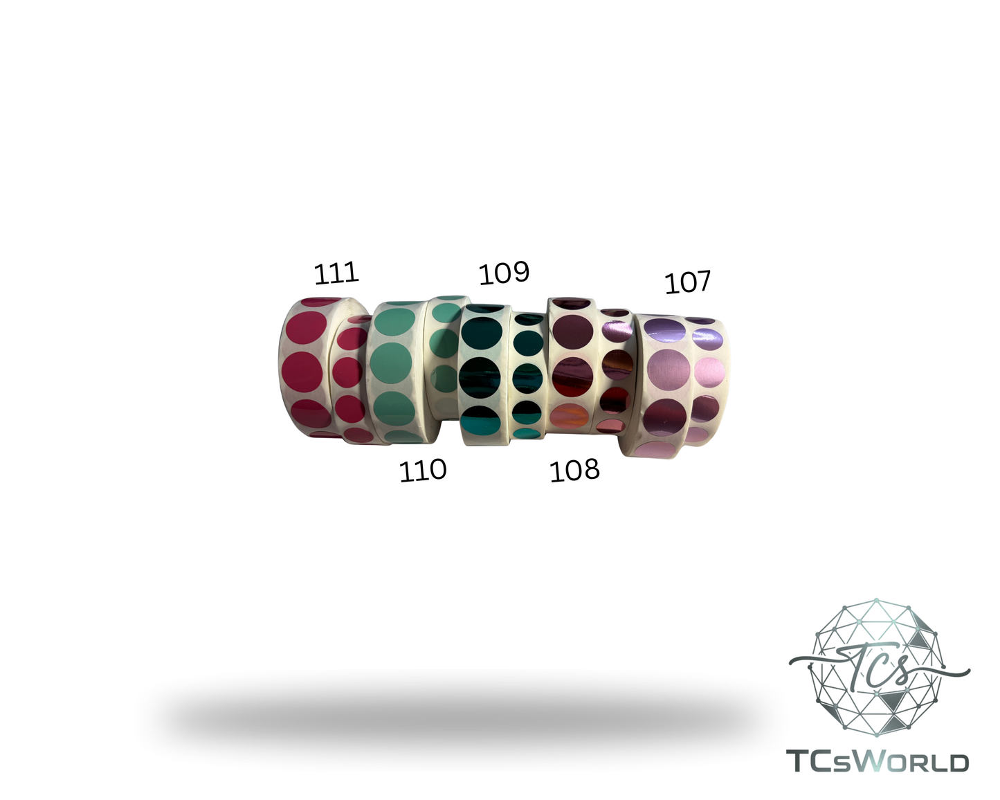 Rubbelsticker Rollen 12 & 16 mm – Einzeln oder im Bundle