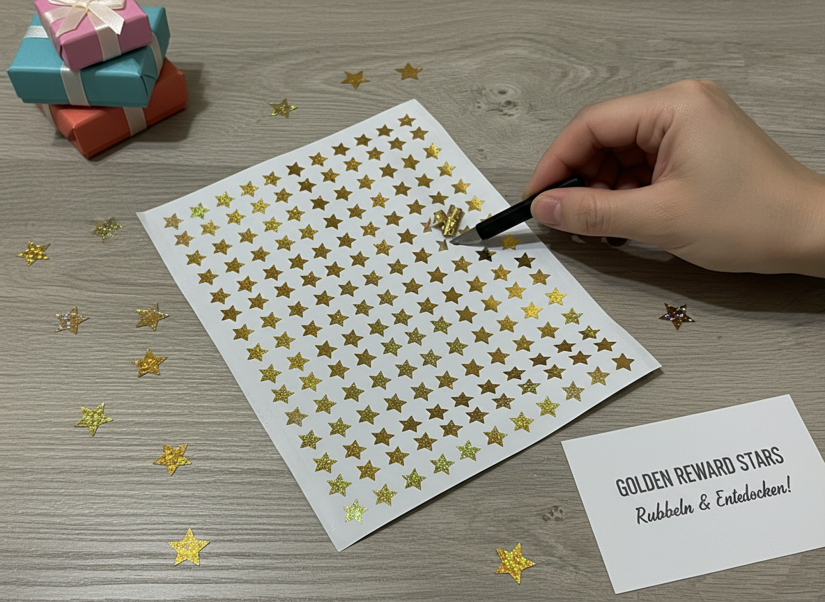 Rubbelsticker- Platten