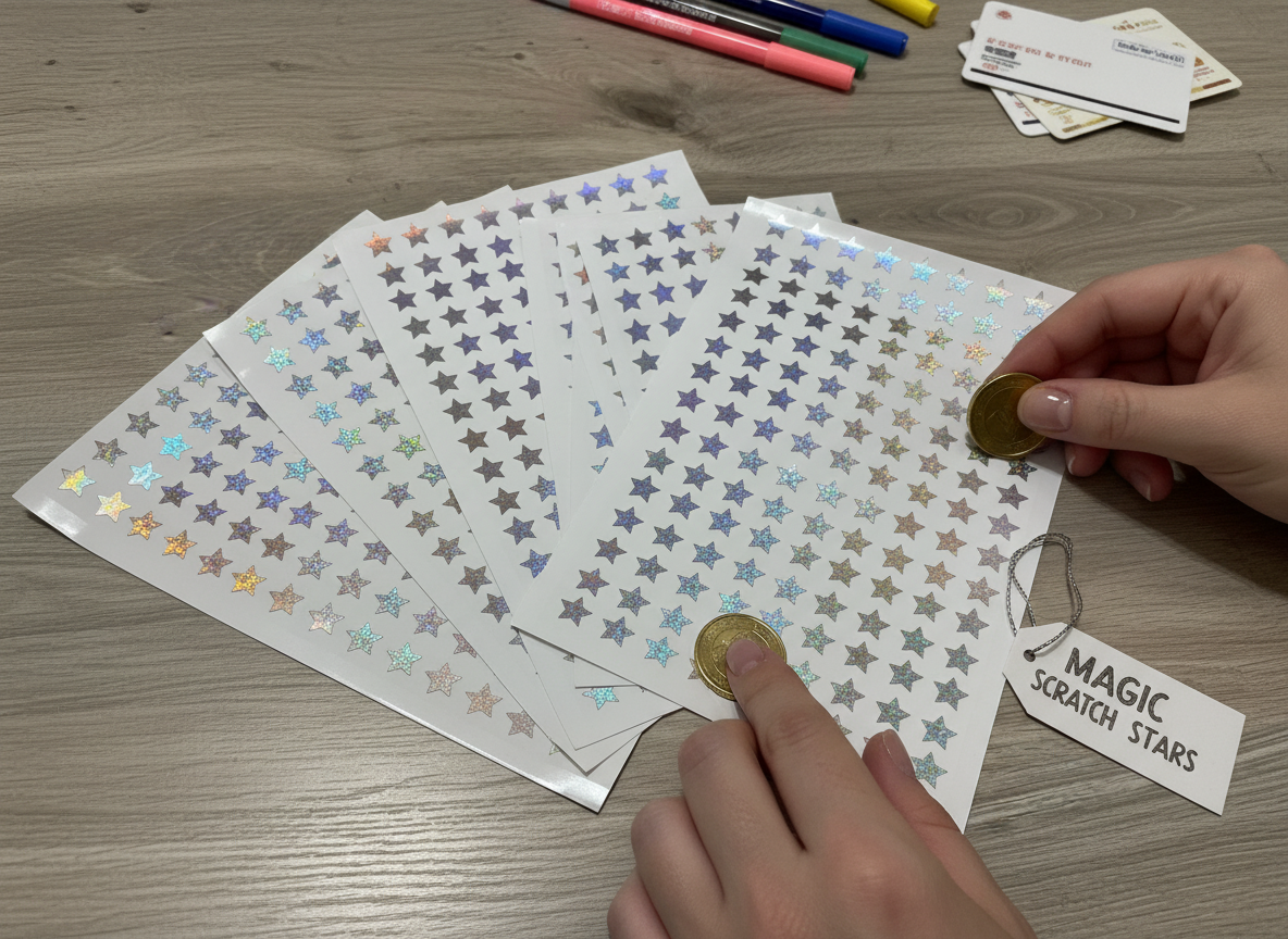 Rubbelsticker- Platten