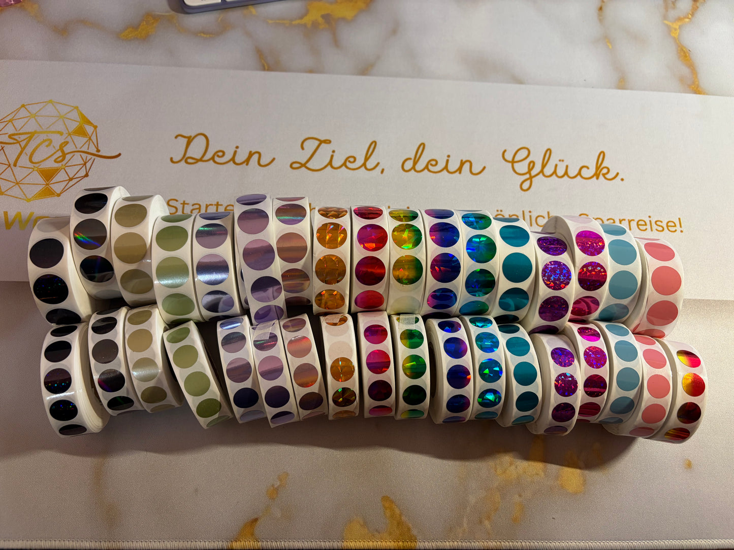 Rubbelsticker Rollen 12 & 16 mm – Einzeln oder im Bundle