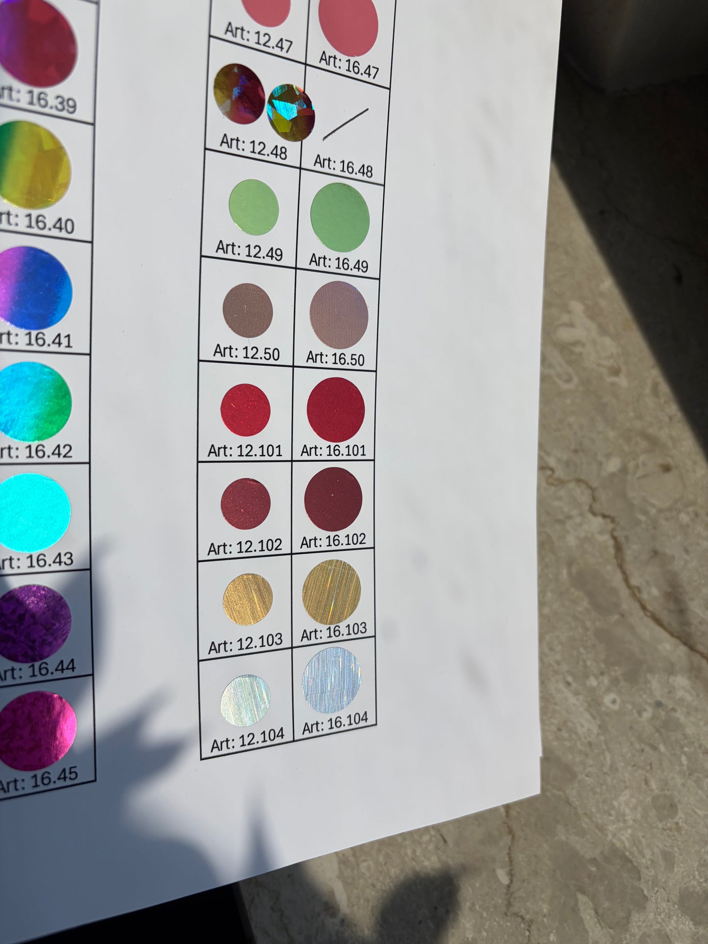 Rubbelsticker Rollen 12 & 16 mm – Einzeln oder im Bundle
