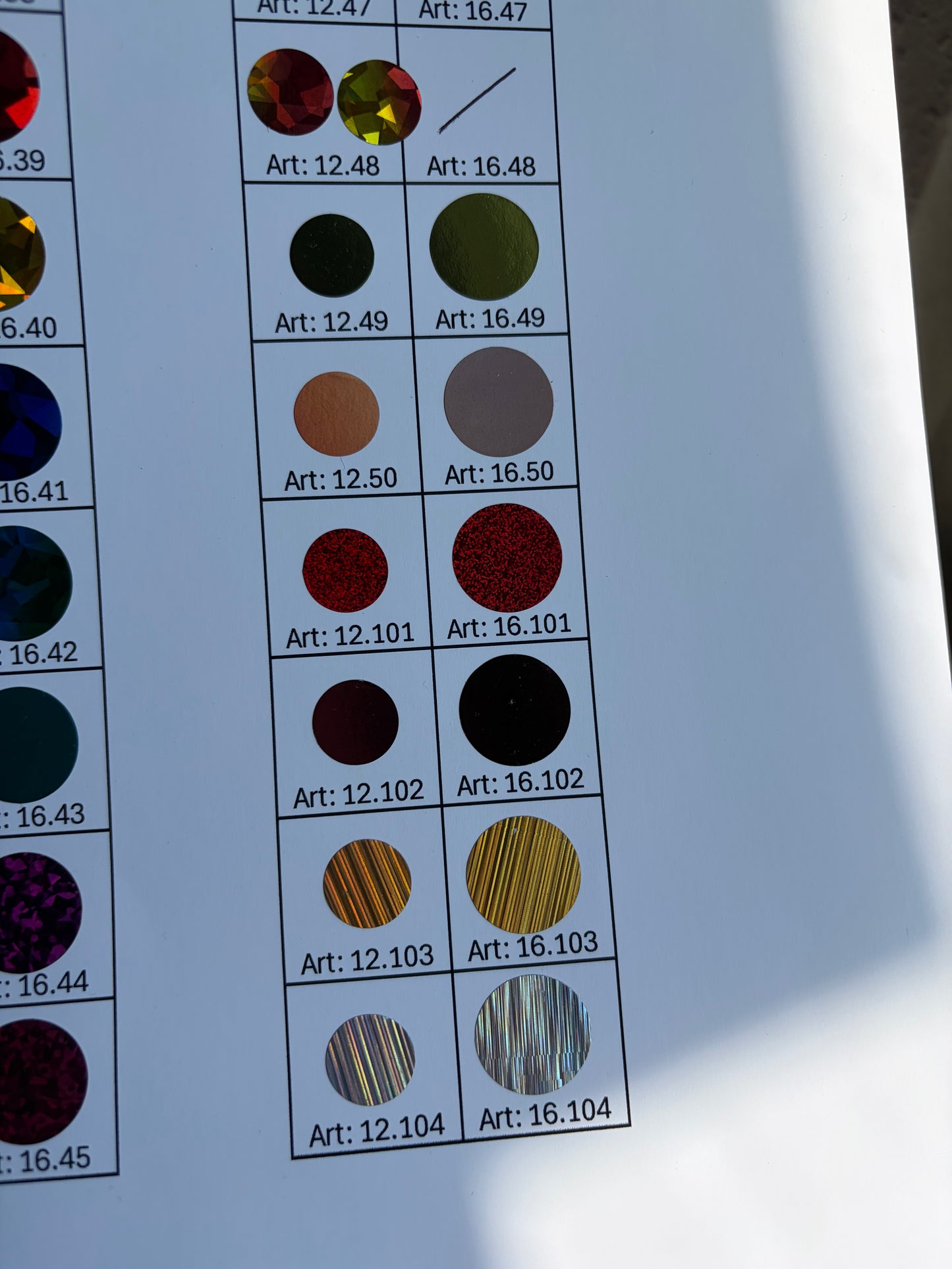 Rubbelsticker Rollen 12 & 16 mm – Einzeln oder im Bundle