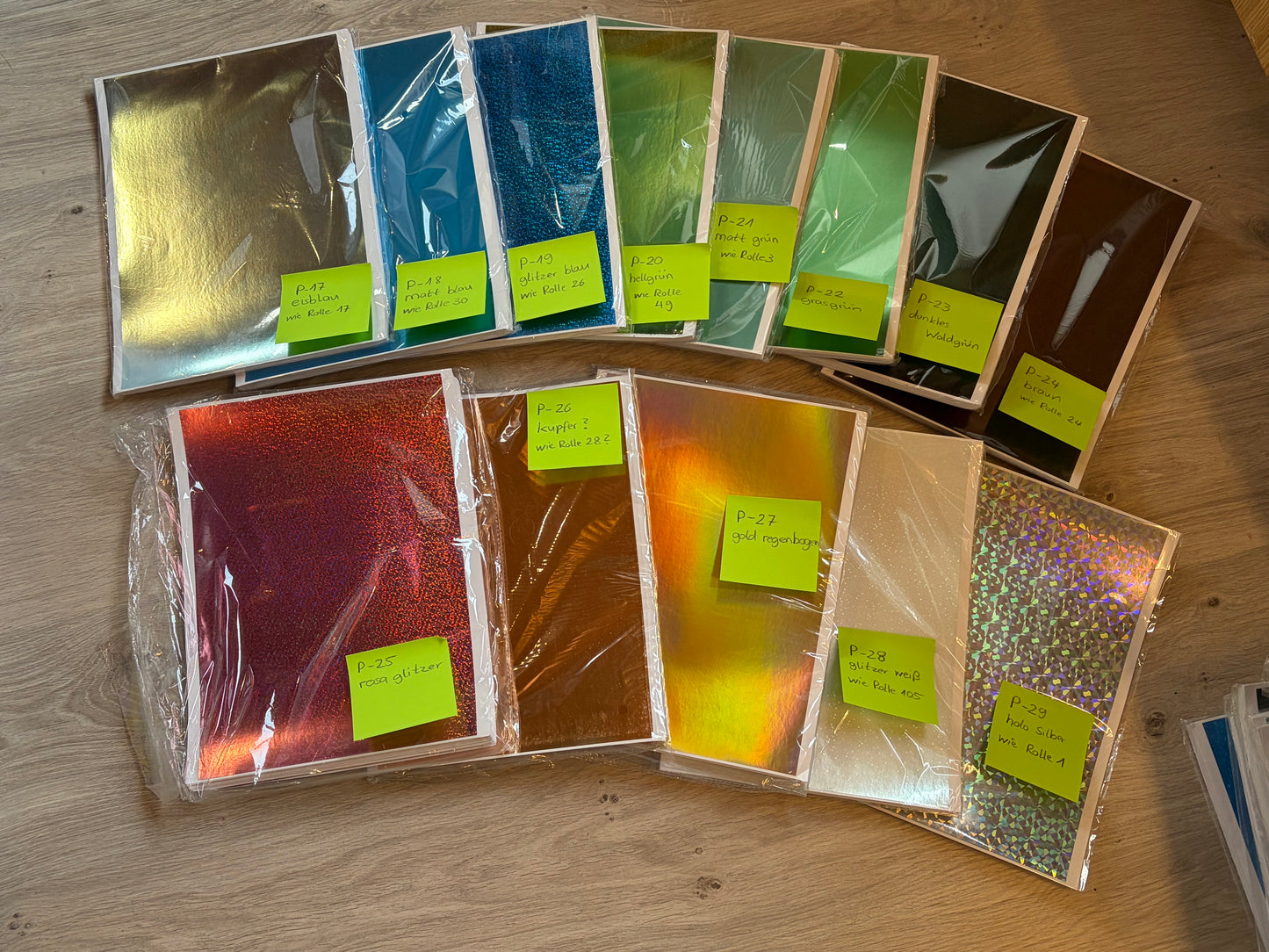 Rubbelsticker- Platten