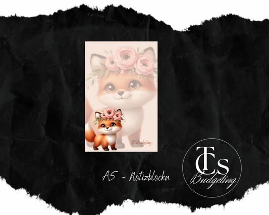 Fuchs - A5 - Notizblock